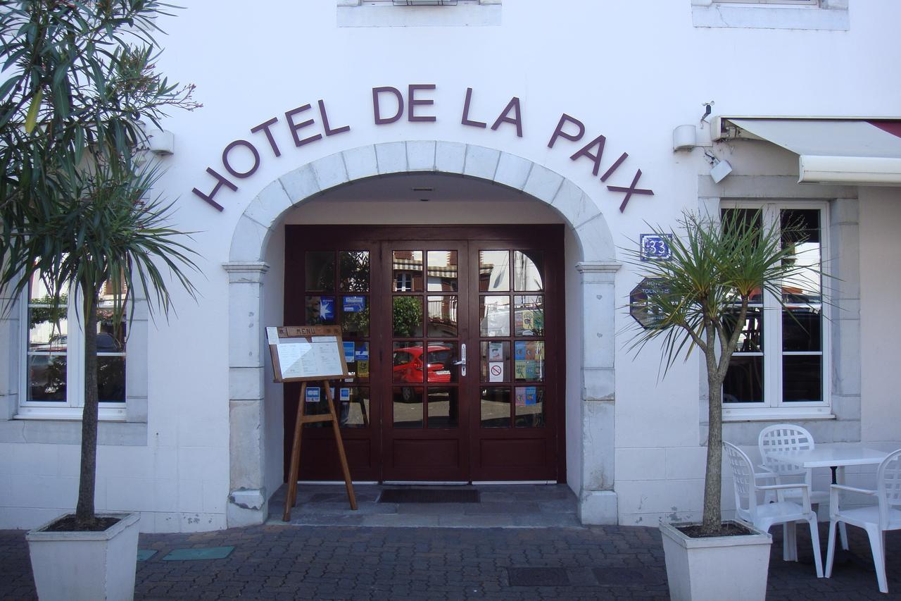 Hotel-Restaurant De La Paix Saint-Palais  Eksteriør billede